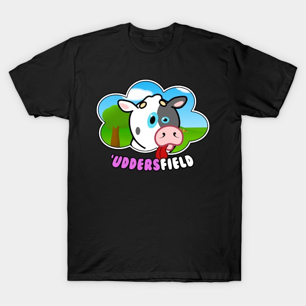 Uddersfield silly face T-Shirt by Velocipede Designs